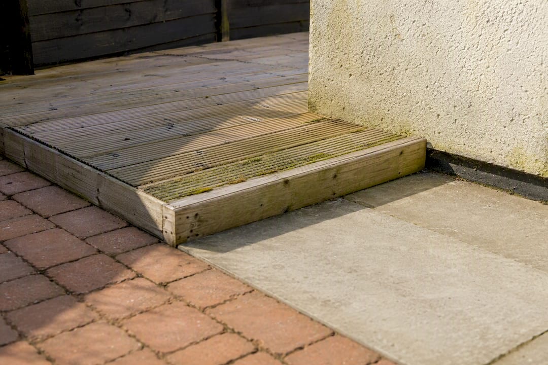 Different exterior surfaces needing cleaning